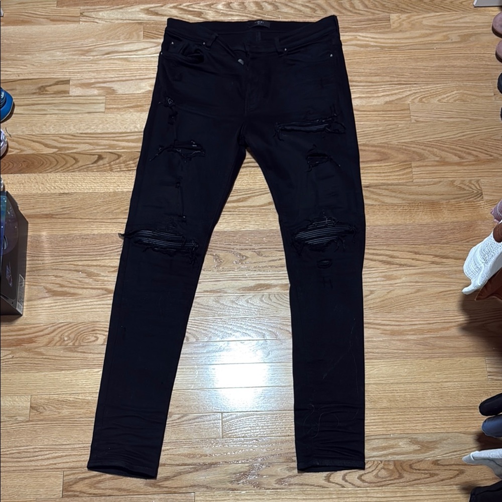 Men's Black Amiri Jeans